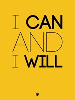 I Can And I Will 2 Fine Art Print