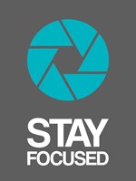 Stay Focused Circle 4 Fine Art Print