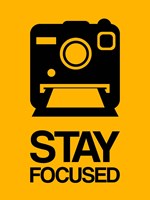 Stay Focused Polaroid Camera 2 Fine Art Print