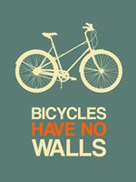 Bicycles Have No Walls 3 Fine Art Print