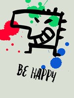 Be Happy 1 Fine Art Print