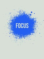 Focus Splatter 1 Fine Art Print