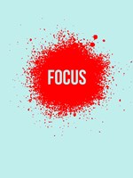 Focus Splatter 2 Fine Art Print