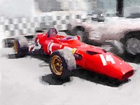 Ferrari 312 Laguna Seca Fine Art Print