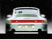 1993 Porsche 911 Rear Fine Art Print