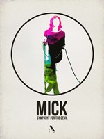 Mick Watercolor Fine Art Print