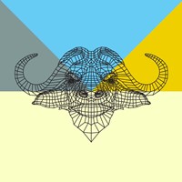 Party Buffalo Mesh Fine Art Print