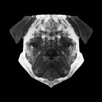 Pug Head Fine Art Print