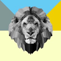 Party Lion Fine Art Print
