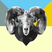 Party Ram Fine Art Print