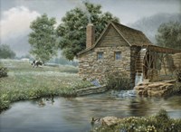 Country Mill Fine Art Print