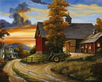Farm Scene Fine Art Print