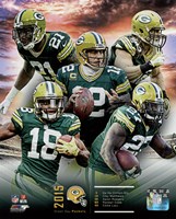Green Bay Packers 2015 Team Composite Fine Art Print
