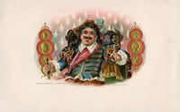 Vintage Cigar Label II Fine Art Print