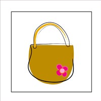 Brown Purse Fine Art Print