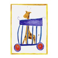 Circus Giraffe Fine Art Print