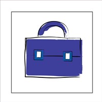 Purple Purse 1 Fine Art Print