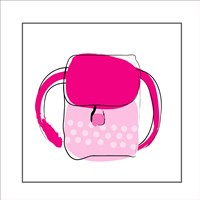 Red and Pink Purse Fine Art Print