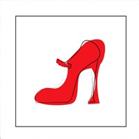 Red Shoe Fine Art Print