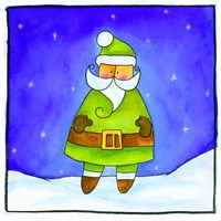 Santa Fine Art Print
