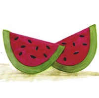 Water Melon Fine Art Print