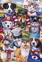 Working Paws Fine Art Print