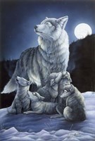 Howling Lessons Fine Art Print