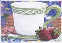 Tea Party Bear 2 Fine Art Print