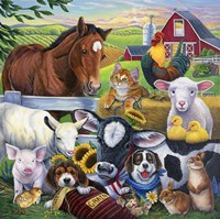 Farm Friends Fine Art Print