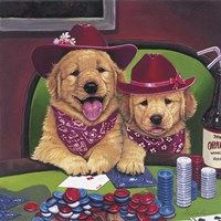 Poker Dogs Fine Art Print