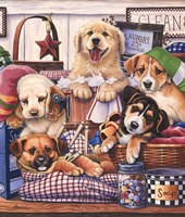 Suds and Pups Fine Art Print