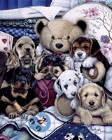 Puppy Party Fine Art Print