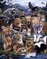 Forest Friends Fine Art Print