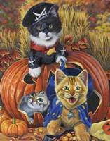 Halloween Kittens Fine Art Print