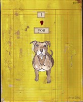 I Love You Fine Art Print