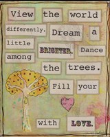 View the World Fine Art Print