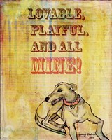 Playful, Lovable Fine Art Print