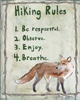 Hiking Rules Fine Art Print