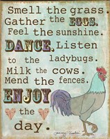 Country Living Framed Print