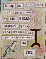 Keep an Open Mind Fine Art Print