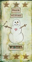 Warm Winter Wishes Fine Art Print