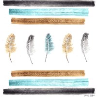 Feathers Aligned Fine Art Print