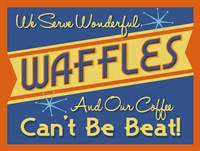 Waffles Can't Be Beat Fine Art Print
