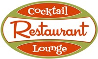 Restaurant Cocktail Lounge Fine Art Print
