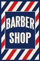 Barber Shop Stripes Fine Art Print