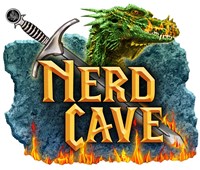 Nerd Cave Dragon Fine Art Print