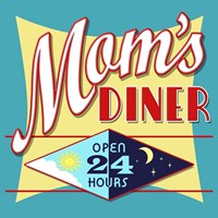 Mom's Diner Fine Art Print