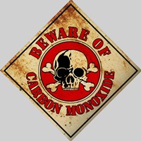 Beware Carbon Monoxide Fine Art Print