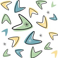 Boomerangs Fine Art Print