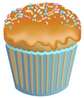 Pumpkin Cupcake Fine Art Print